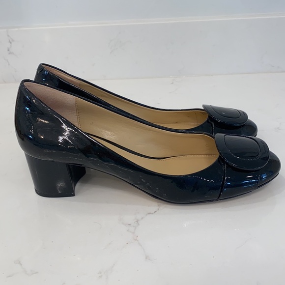 *SOLD* Michael KORS Black Patent Heel Shoes Sz 8.5 - Picture 5 of 11